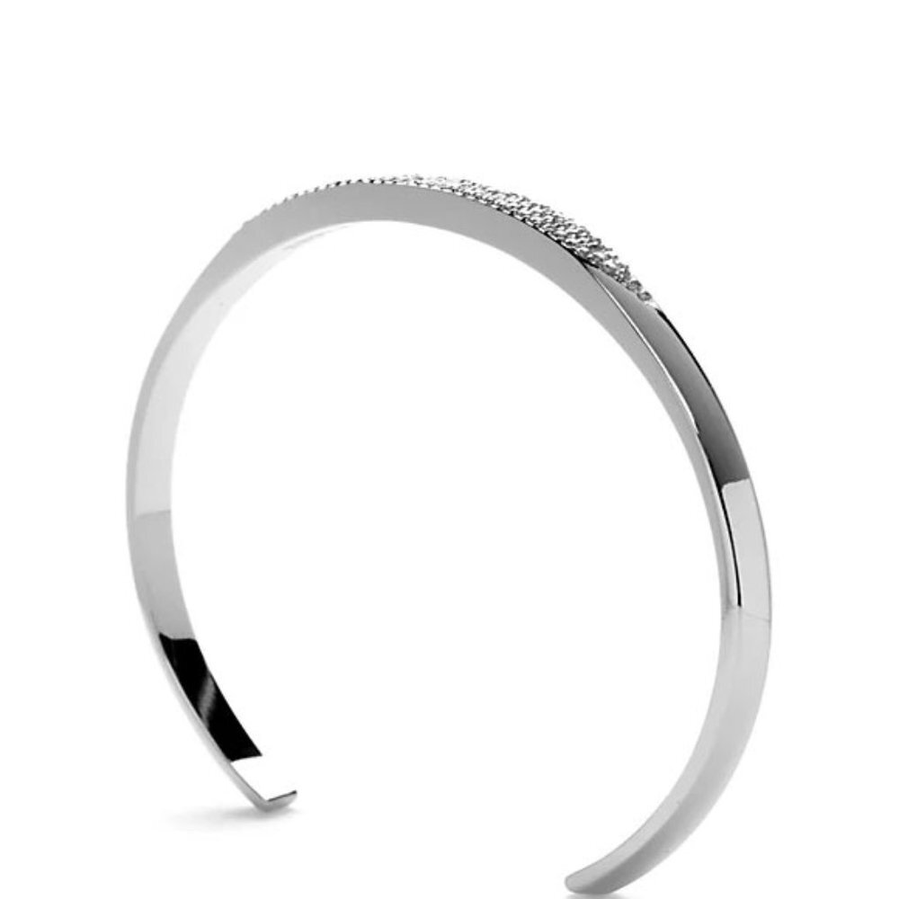Kate Spade New York Raise the Bar Pavé Cuff Bracelet - Picture 8 of 8